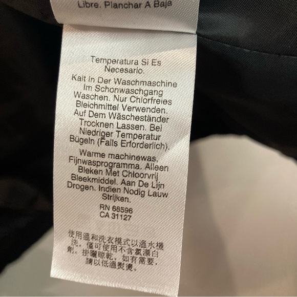 DKNY Sz XL Soft Shell Moto Zipper Closure Uncollared Convertible Sleeve Javkey - Picture 9 of 13